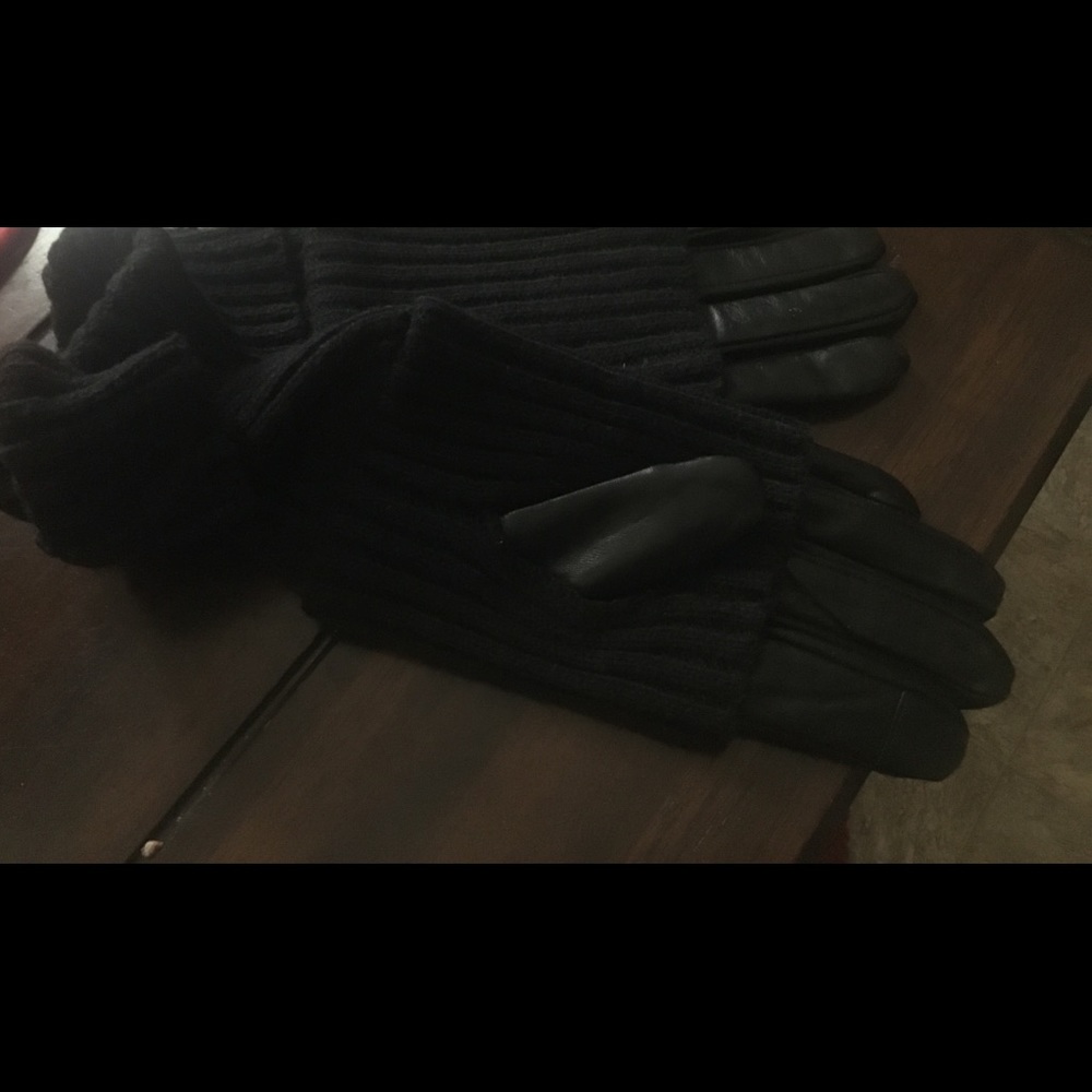 Leather ladies gloves